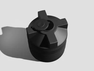 Industrial and household Water Tank Free 3D model