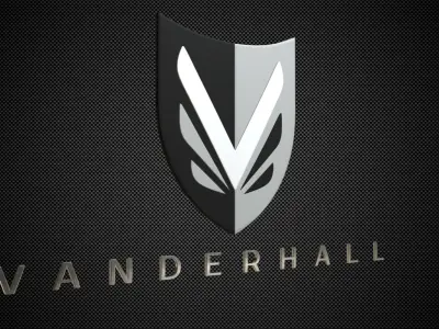 vanderhall logo 3D model
