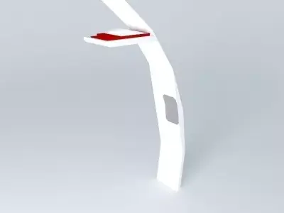 panel desk lamp Free 3D model