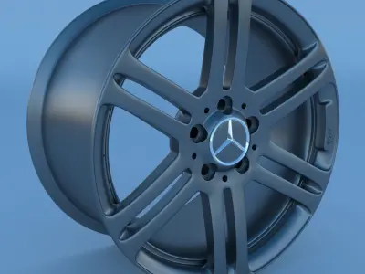 Mercedes Benz AMG Rim 3D model