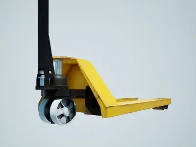 Hand Forklift Free low-poly 3D model