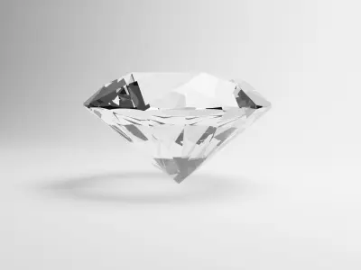 Diamond 3D model purchase