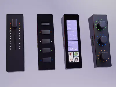 Modular Control Station 3D Models - Customizable Modules 3D model