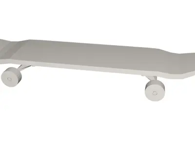 Skateboard 3D model purchase