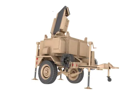 AN-MPQ-64 Sentinel Radar 3D model