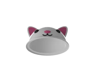 Rabbit Hat Cute  Low-poly 3D model