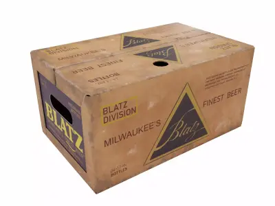 Paper carton  3D model