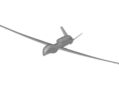 Northrop Grumman MQ-4C Triton 3D model buy