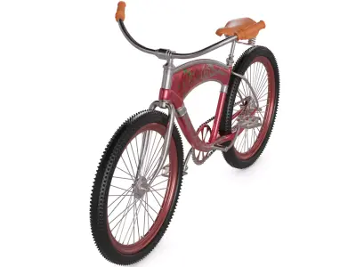 Downhill Bicycle 3D model purchase