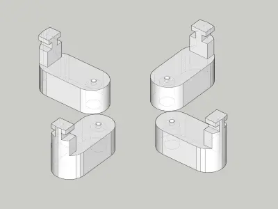 GEPRC Cinelog30 - Safe Landing gear - Puff Style 3D print model