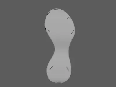 BASEBALL METAL CLEATS 3D print model