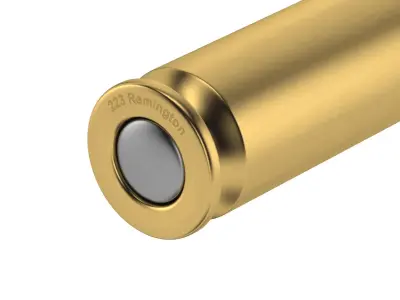 Bullet 223 Remingtor 3D model