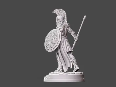 Greek God - Zeus - 35mm Scale 3D print model