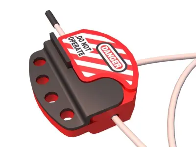 lock for gate valve A Free 3D model