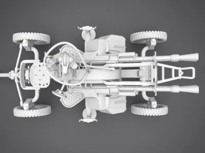 ZPU 4 Scale model 3D print model