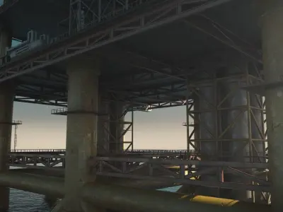 OILPLATFORM 3D model