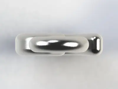 Gancho com Olhal Hook wth Eye 3D model