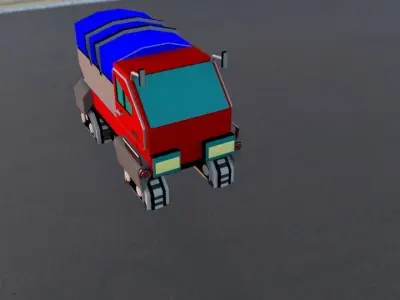Truck 3D model V3