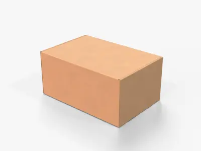  Cardboard Box Collection - Rectangular Structure Set 
