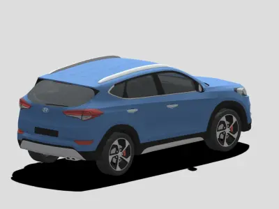 Hyundai Tucson Free 3D model