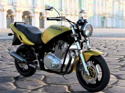 Suzuki GS500 - after 2000 3D model