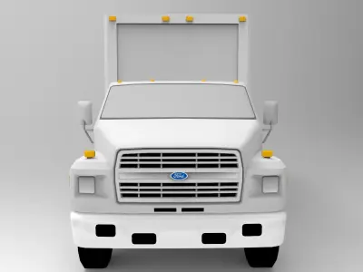 Box Truck 3D model