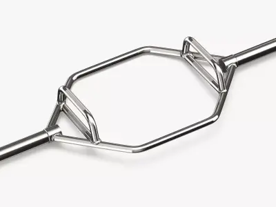 Barbell 04 3D model