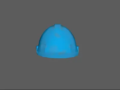 Safety Helmet Low Poly Low-poly 3D model order