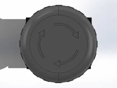 Botao de Emergencia Emergency Button 3D model