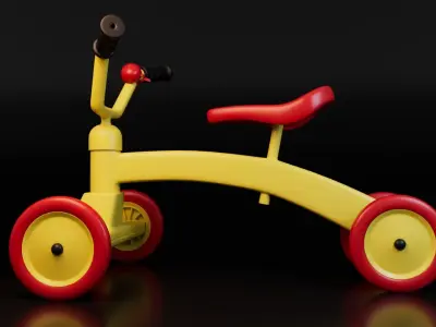 Kids Cycle Free 3D model