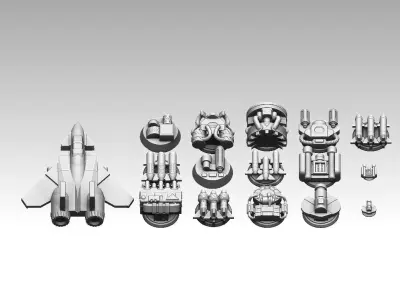 Raptor Call of the Shadows 3D print model