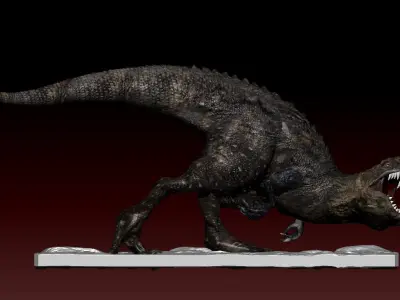 Dinoasaur T rex like  3D model