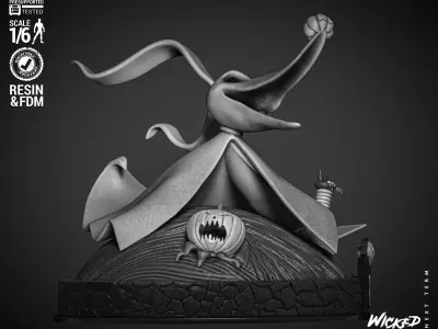 Wicked Movies Zero Sculpture 3D print model purchase