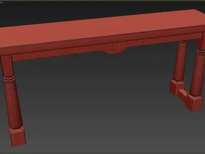 Medieval Rustic Low-poly 3D model