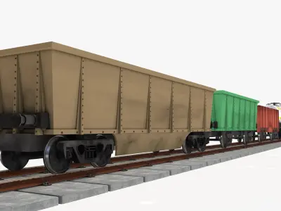  Freight Wagons 
