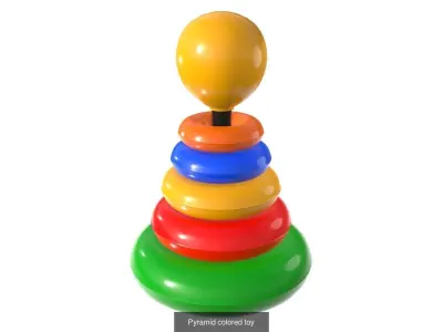 Children toys 04 3D Model Pack
