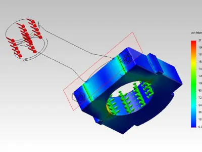 Connecting rod Free 3D model purchase