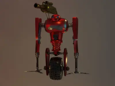 Sci Fi - Robot- 3D model 3D model