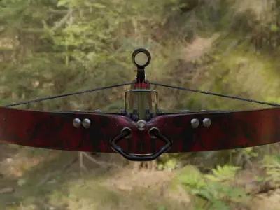 Ballesta Militar Military Crossbow 3D model