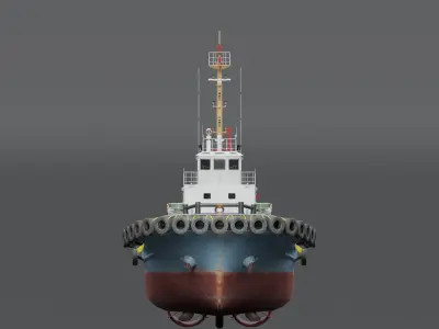 Tugboat 3D model