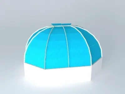 Skylite 2 olympic dome Free 3D model