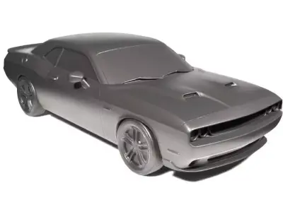 Dodge Challenger 3D print model