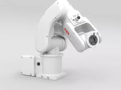 Small Robotic  Arm ABB  IRB 1010 3D model
