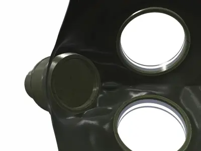 Gas Mask 11 3D model