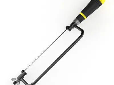 Coping Hand Saw 3D model