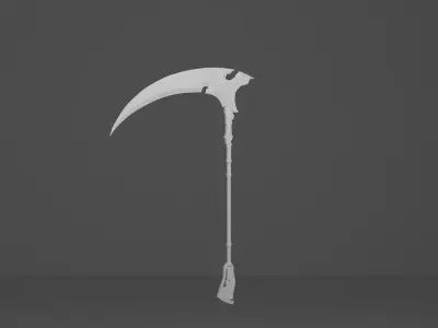Game Ready Low Poly 3D Weapon 3D model