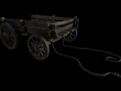 Old Barrow Low-poly 3D model