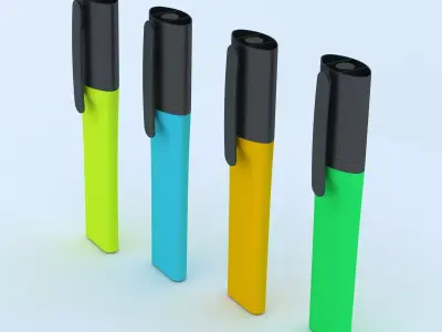 Felt-tip pen 3D model