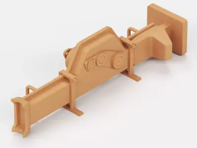 German Panzer tool set 3D print model