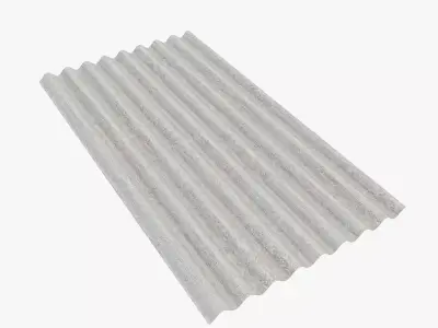 Concrete Roof Tile 3D model